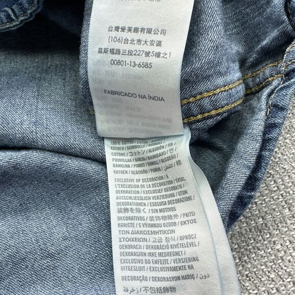 Hollister Denim Shirt‎ Mens Small Y2K Blue Western Cowboy Button Up - Picture 3 of 8